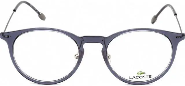 Main image of LACOSTE-L2846 035 Round Eyeglasses Transparent Gray