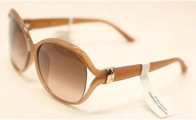 Main image of SALVATORE FERRAGAMO-SF770SA 665 Oval Sunglasses Opal Rose Brown Gradient