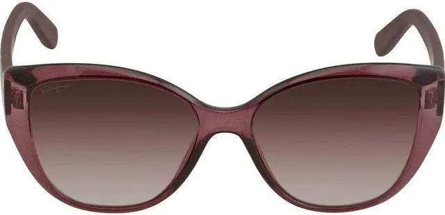 Main image of SALVATORE FERRAGAMO-SF912S 606 Cateye Sunglasses Wine Violet Gradient