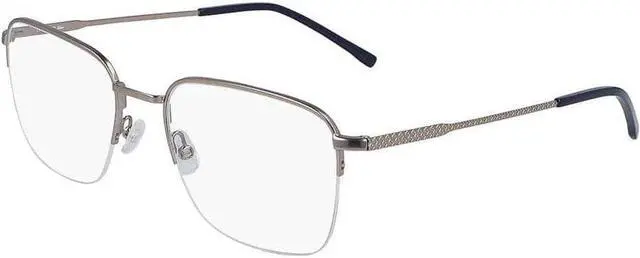 Main image of LACOSTE-L2254 035 Rectangle Eyeglasses Matte Light Ruthenium/Blue