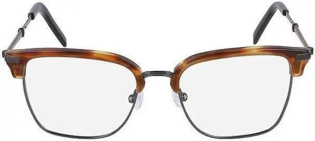 Main image of SALVATORE FERRAGAMO-SF2194 216 Striped Brown/Ruthenium