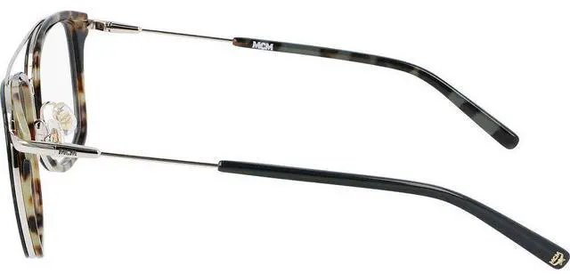 Alt view image 3 of 4 - MCM-MCM2145 322 Square Eyeglasses Olive/Havana