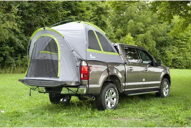 Alt view image 7 of 18 - Napier Backroadz Truck Tent Full Size Bed Grey/Green