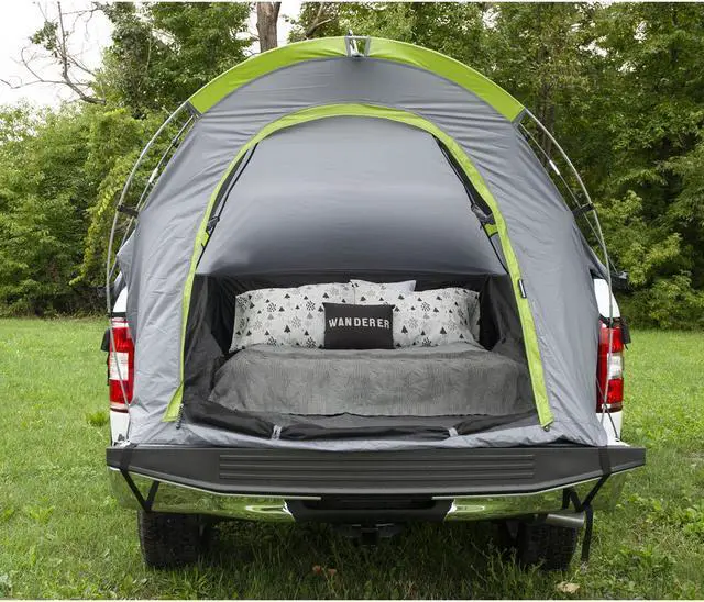 Alt view image 10 of 18 - Napier Backroadz Truck Tent Full Size Bed Grey/Green