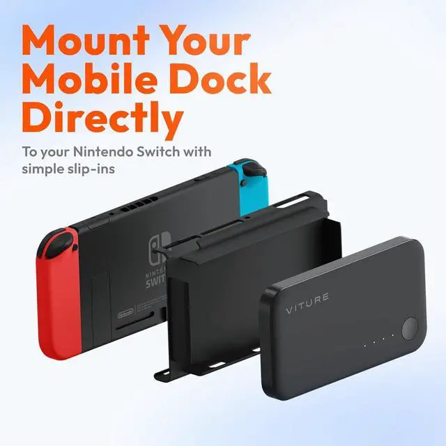 Alt view image 2 of 2 - VITURE Mobile Dock Mount For Switch