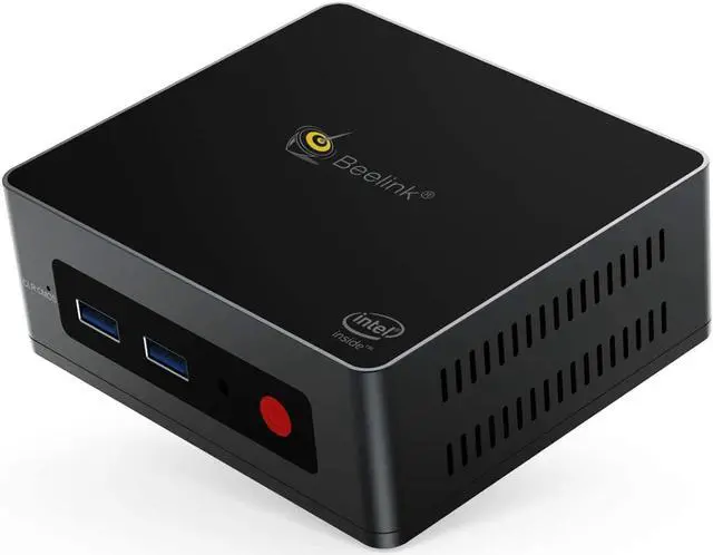 Alt view image 3 of 7 - Mini PC Model GKmini Intel Gemini Lake Refresh Processor J4125 (4C/4T, 4M Cache, 2.0GHz up to 2.7GHz), DDR 8G,SSD 128GB, Bluetooth 4.0 (GKmini8+128)