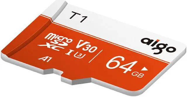 Alt view image 2 of 5 - Aigo 64GB TF (MicroSD) high-speed memory card + Chuanyu multi-function combo high-speed card reader supports SD/TF