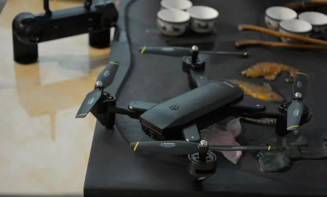 Alt view image 3 of 5 - Folding high-definition professional gps long endurance drone aerial photography aircraft four-axis remote control helicopter model