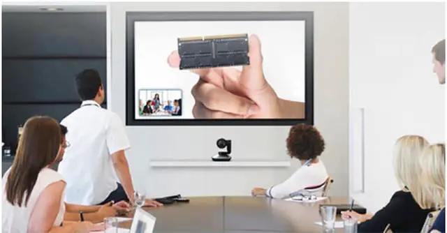 Alt view image 5 of 6 - Logitech CC2900e HD webcam video conference training wide-angle chat live camera