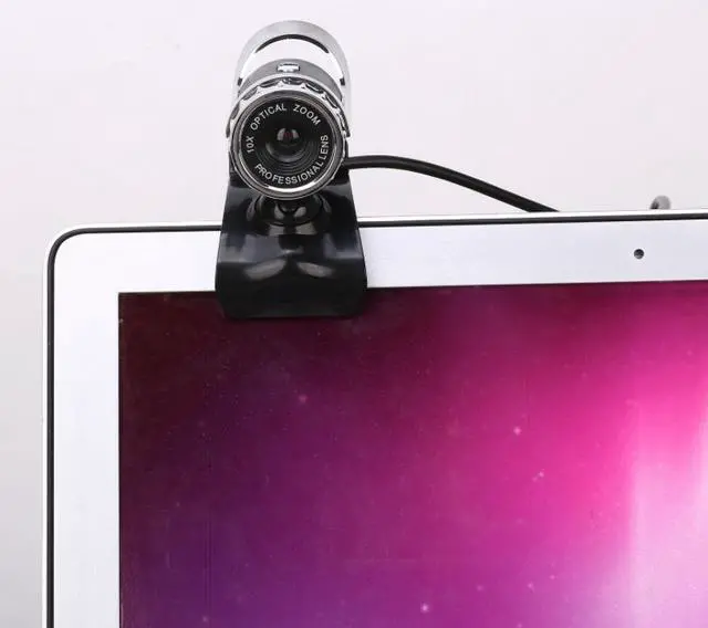 Alt view image 3 of 5 - Newest 360 Degree Webcam USB 12 Megapixel HD Camera Web Cam MIC Clip-on For Skype Computer Laptop Desktop High Quality