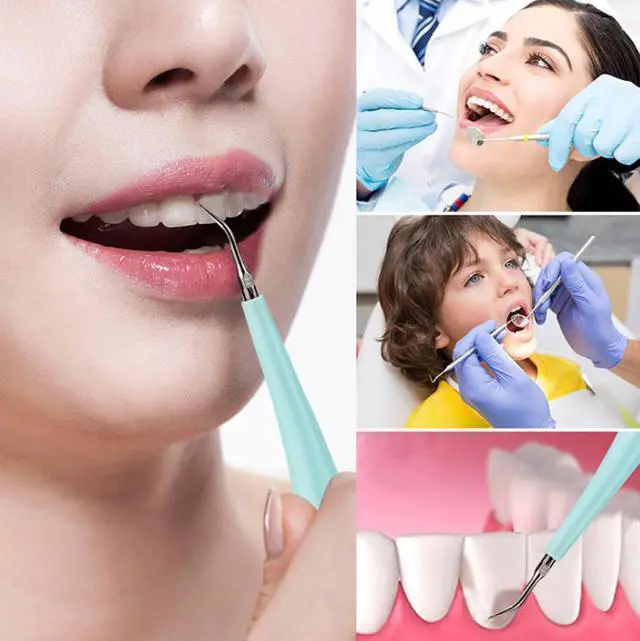 Alt view image 5 of 7 - Dental calculus flushing device, dental care cleaning device, electric cleaning device, second generation tooth cleaning device, Rechargeable Portable Oral irrigator for Travel & Home-Pink