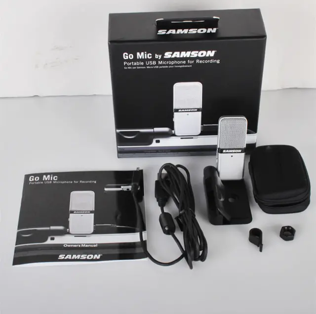 Alt view image 5 of 7 - Samson Go Mic Portable USB Condenser Microphone