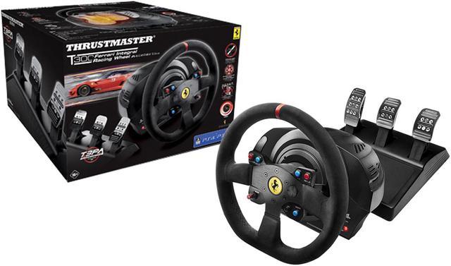 Thrustmaster T300 Ferrari Integral Racing Wheel Alcantara Edition Racing  Wheel with pedals Compatible with (PS5, PS4, PC)