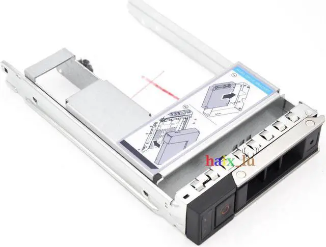 Main image of NEW X7K8W +9w8c4 2.5" to 3.5" adapter HDD TRAY for Dell R740 R740xd R940 R640