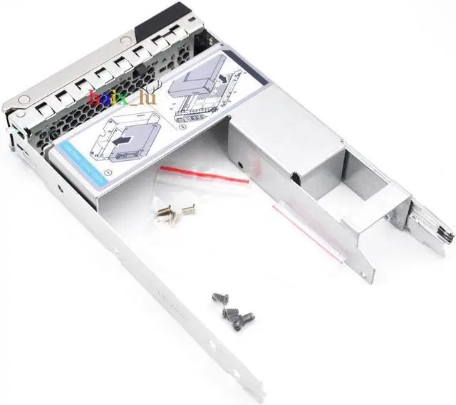 Alt view image 2 of 5 - NEW X7K8W +9w8c4 2.5" to 3.5" adapter HDD TRAY for Dell R740 R740xd R940 R640