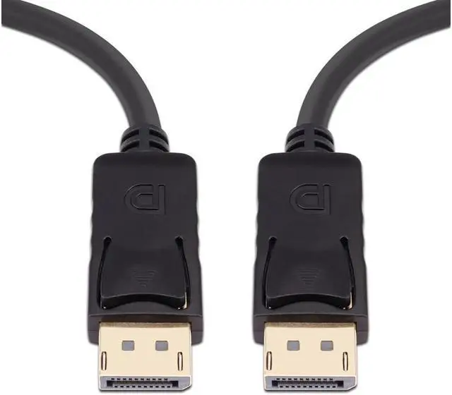 Main image of DisplayPort Cable 10ft(3m) DP Cable- [4K@60Hz] Display Port Cable High Speed DisplayPort to DisplayPort Cable for PC, Laptop, TV etc - (DP to DP Cable) Black (10Ft)