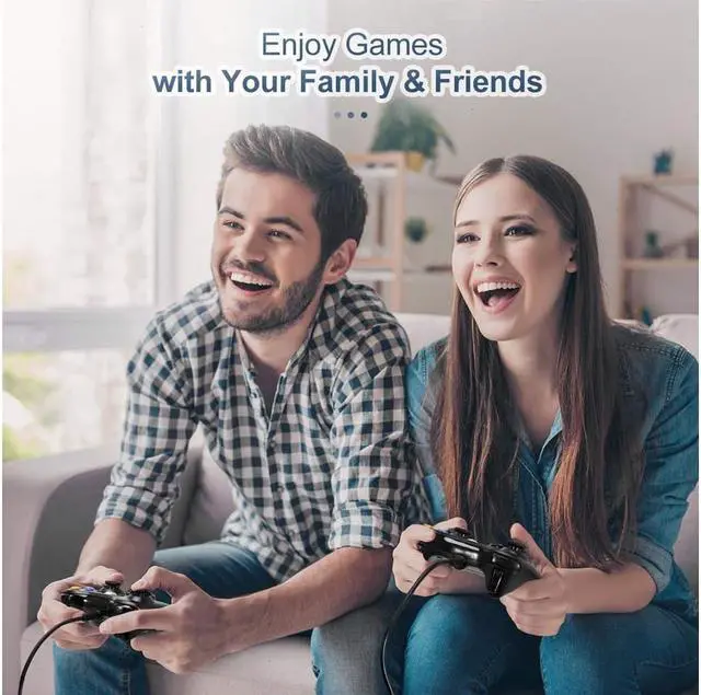 Alt view image 7 of 7 - Xbox 360 Wired Controller,  RUIWEN USB Gamepad, Joypad with Shoulders Buttons, for Microsoft Xbox360/Xbox 360 Slim/PC Windows 7 8 10 Game (Not Official Controller)