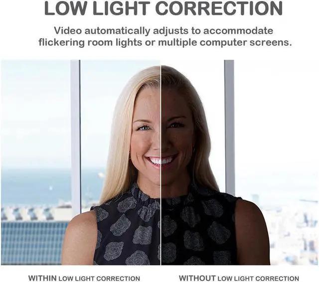 Alt view image 5 of 7 - 2MP Webcam 1080P, GUCEE HD92 Full HD Web Camera 110 Degree Wide Angle Crystal Clear Video with Noise Cancelling Mic, Skype Webcam for PC, Mac, Laptop, Notebook, Compatible with Windows 10, 8, 7, XP