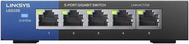 Main image of 5PORT DESKTOP GIGABIT SWITCH