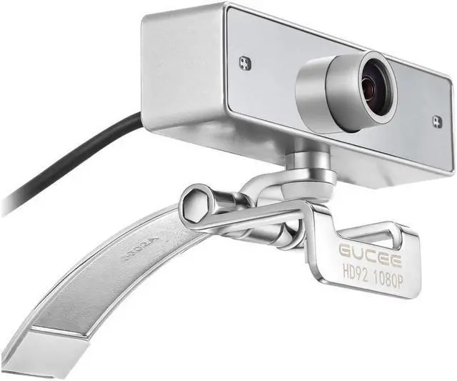Alt view image 2 of 7 - 2MP Webcam 1080P, GUCEE HD92 Full HD Web Camera 110 Degree Wide Angle Crystal Clear Video with Noise Cancelling Mic, Skype Webcam for PC, Mac, Laptop, Notebook, Compatible with Windows 10, 8, 7, XP
