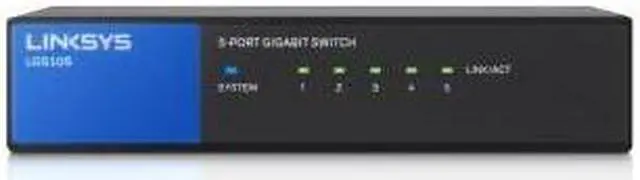 Alt view image 4 of 7 - 5PORT DESKTOP GIGABIT SWITCH