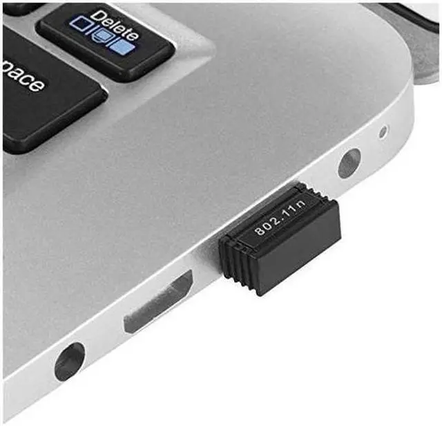 Alt view image 2 of 7 - SAKOSE MT7601 black 150Mbps 150M mini USB WiFi wireless adapter network LAN card 802.11n/g/b STBC support extended range