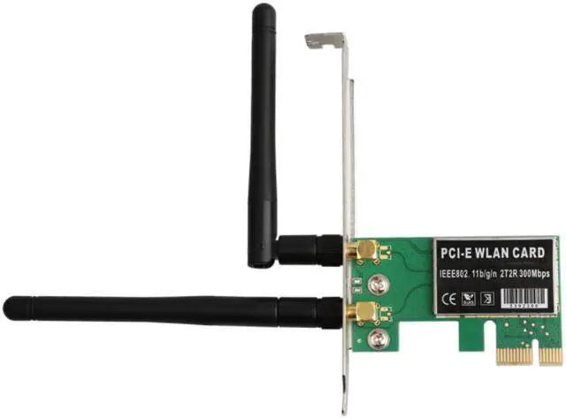 Alt view image 2 of 3 - SAKOSE RT5392 2.4GHz 300M PCI-E wifi adapter Support IEEE 802.11n/g/b (Draft 2.0) 64/128/152 bit WEP encryption Support WPA/WPA2, WPA-PSK/WPA2-PSK and other advanced encryption and security mechanisms