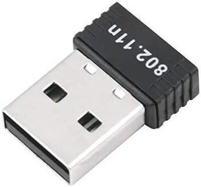 Alt view image 3 of 7 - SAKOSE MT7601 black 150Mbps 150M mini USB WiFi wireless adapter network LAN card 802.11n/g/b STBC support extended range