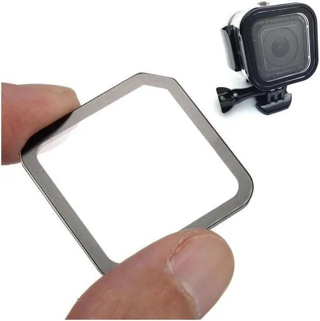 Alt view image 2 of 4 - SA 1pc Camera Tempered Glass Lens With Screen Protector Film For Gopro Hero 4 5 Session