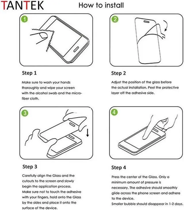 Alt view image 7 of 7 - SA Surface Pro 3 Screen Protector,TANTEK [HD-Clear][Anti-Scratch][Anti-Glare][Anti-Fingerprint] Tempered Glass Screen Protector for Microsoft Surface Pro 3 12 inch (2014),-[1Pack]