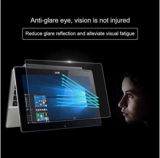 Alt view image 6 of 7 - SA DUANDET 0.4mm 9H Surface Hardness Full Screen Tempered Glass Film for Acer Switch 11V (SW5-173) 11.6 inch