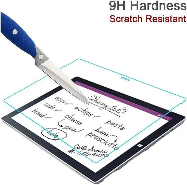 Alt view image 5 of 7 - SA Surface Pro 3 Screen Protector,TANTEK [HD-Clear][Anti-Scratch][Anti-Glare][Anti-Fingerprint] Tempered Glass Screen Protector for Microsoft Surface Pro 3 12 inch (2014),-[1Pack]