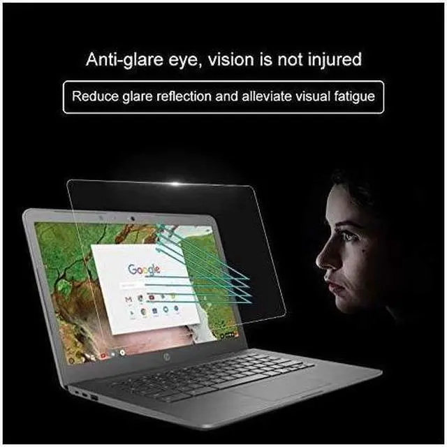 Alt view image 4 of 4 - SA Laptop Screen HD Tempered Glass Protective Film for HP Chromebook 14 G5 14 inch