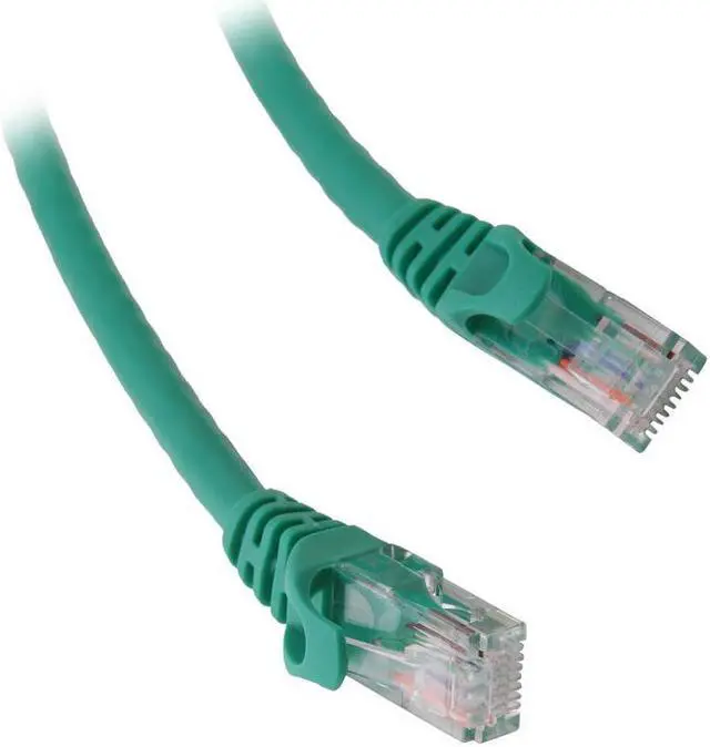 Main image of SA C6EB-10G 10 ft. Cat 6 Green Enhanced 550MHz Patch Cables (2 cables per package)
