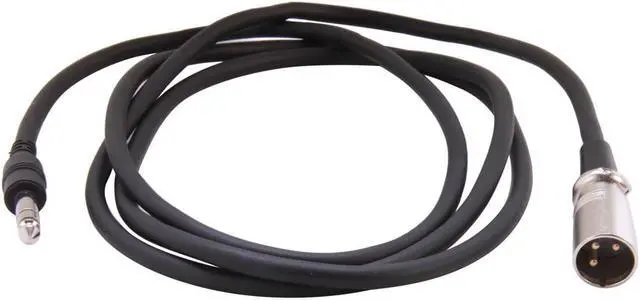 Alt view image 2 of 3 - SA Model MICPH-6 6 ft. MICPH 1/4" Stereo Microphone Plug to 3 pin XLR Male Cable - OEM