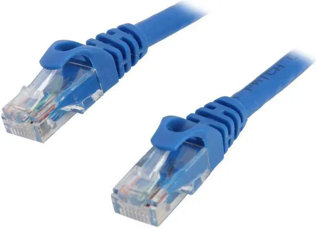 Main image of SA C6EB-10B 10 ft. Cat 6 Blue Enhanced 550MHz Patch Cables (2 cables per package)