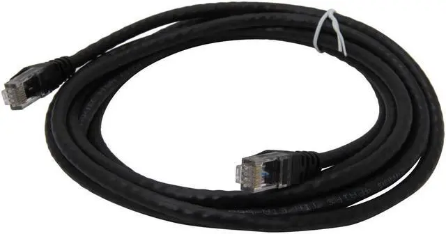 Alt view image 2 of 3 - SA C6EB-10K 10 ft. Cat 6 Black Enhanced 550MHz Patch Cables  10 feet. (2 cables per package)