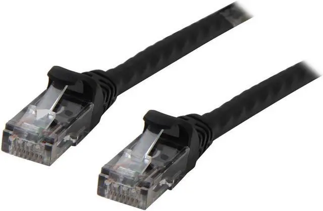 Main image of SA C6EB-15K 15 ft. Cat 6 Black Enhanced 550MHz Patch Cables  15 feet. (2 cables per package)