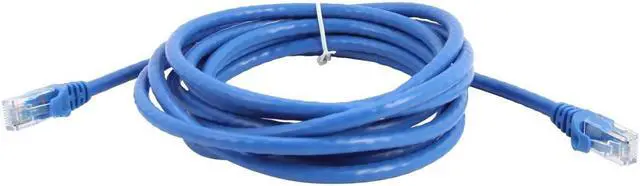 Alt view image 2 of 2 - SA C6EB-10B 10 ft. Cat 6 Blue Enhanced 550MHz Patch Cables (2 cables per package)