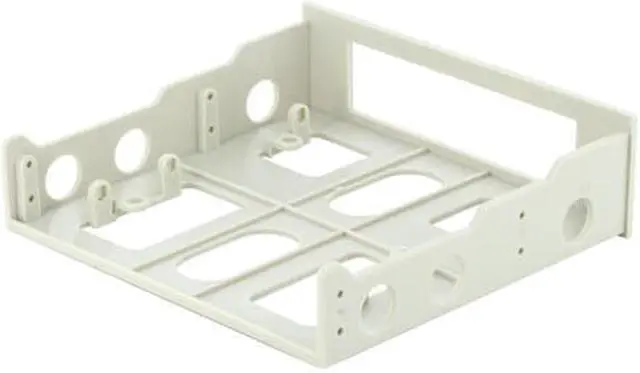 Alt view image 4 of 5 - Bracket-525W 3.5" Drive/Device Transfer Bracket For 5.25" Drive Bay (Beige)