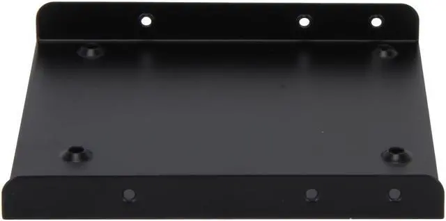Alt view image 2 of 4 - (2 brackets per package) BRACKET - 125 HDD / SSD 1 x 2.5" Drive to 3.5" Bay Metal Mounting Kit – OEM
