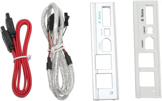 Alt view image 5 of 6 - SA USB2.0/Firewire/e-SATA Combo Internal HUB Panel