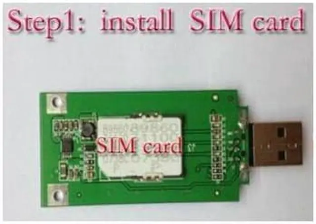Alt view image 4 of 6 - Mini PCI-e Wireless to USB Adapter card With SIM Card Slot Test WWAN module