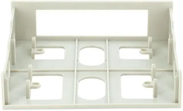 Alt view image 3 of 5 - Bracket-525W 3.5" Drive/Device Transfer Bracket For 5.25" Drive Bay (Beige)