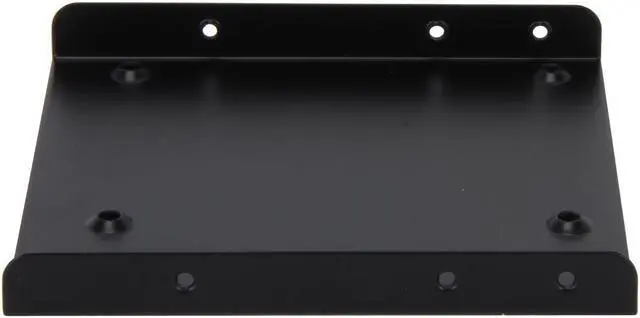 Alt view image 2 of 4 - (2 brackets per package) BRACKET - 125 HDD / SSD 1 x 2.5" Drive to 3.5" Bay Metal Mounting Kit – OEM