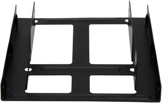 Alt view image 3 of 4 - SA (2 pieces per package) BRACKET-225 Dual 2.5" HDD/SSD Metal Mounting Kit Fit into a 3.5"Bay Slot