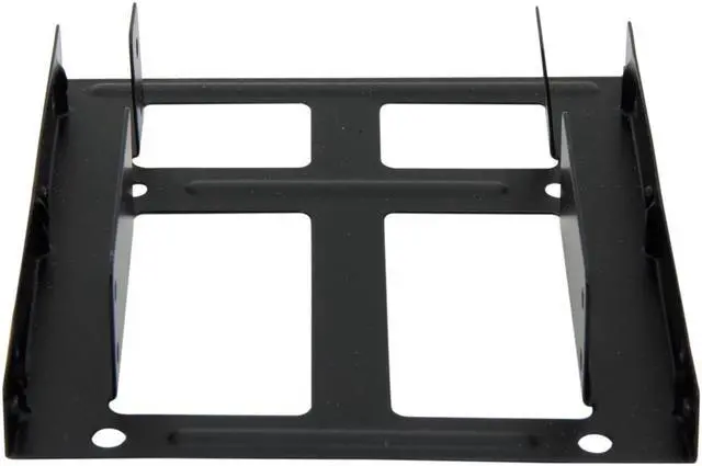 Alt view image 4 of 4 - SA (2 pieces per package) BRACKET-225 Dual 2.5" HDD/SSD Metal Mounting Kit Fit into a 3.5"Bay Slot