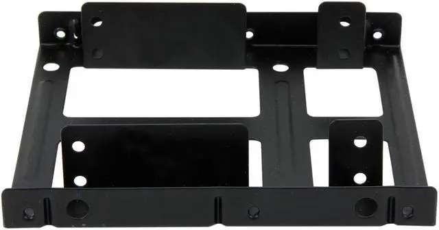 Alt view image 2 of 4 - SA (2 pieces per package) BRACKET-225 Dual 2.5" HDD/SSD Metal Mounting Kit Fit into a 3.5"Bay Slot