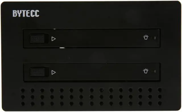 Alt view image 5 of 6 - SA BT-M260U3F SuperSpeed USB 3.0 to SATA 2.5" Double Drive Enclosure for SATA HDD/SSD w/ Firewire ports