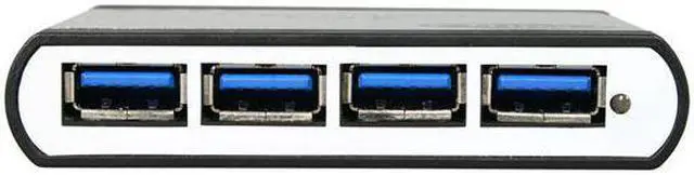 Alt view image 3 of 6 - SA BT-UH340 Super-speed USB 3.0 4-Ports Aluminum HUB